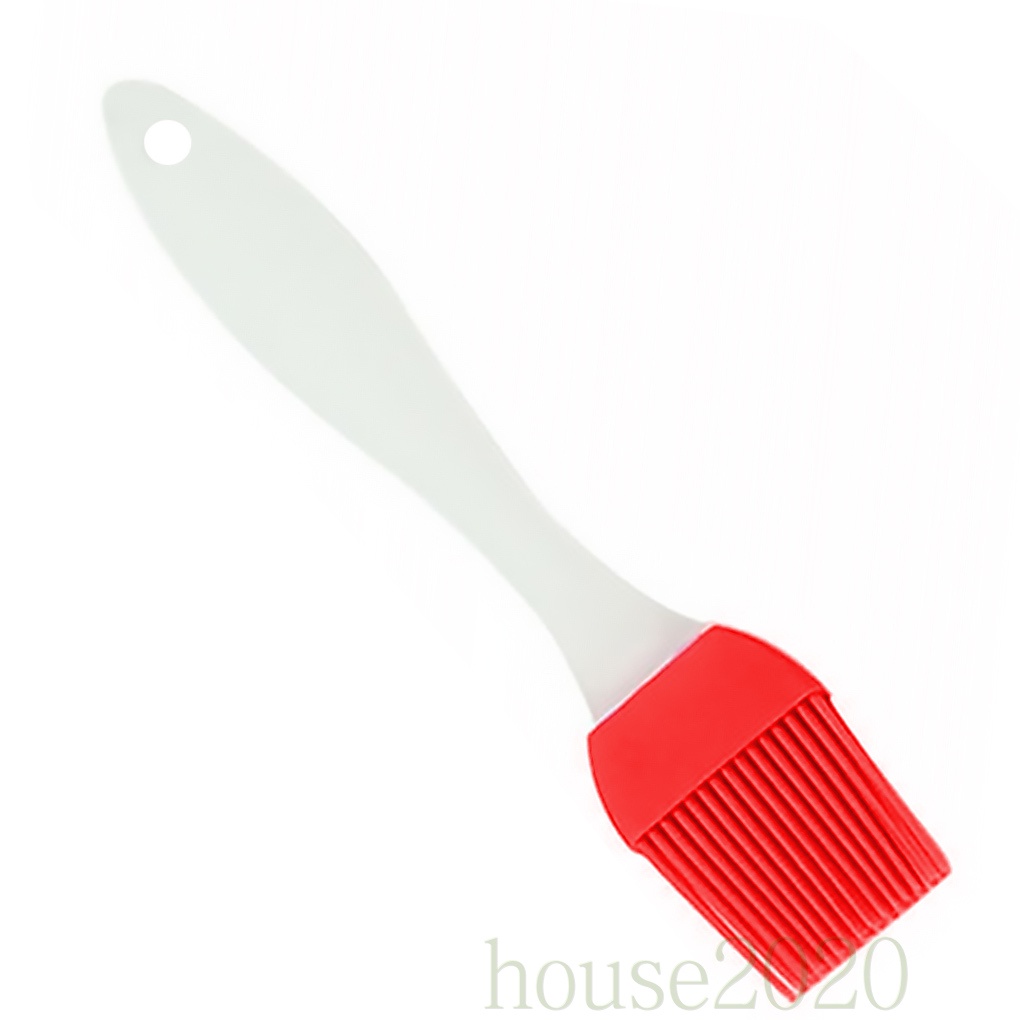 [HOUSE2020]Silicone Oil Brush Heat-Resistant Freeze-resistant Barbecue Tool Home Kitchen Accessories, Red