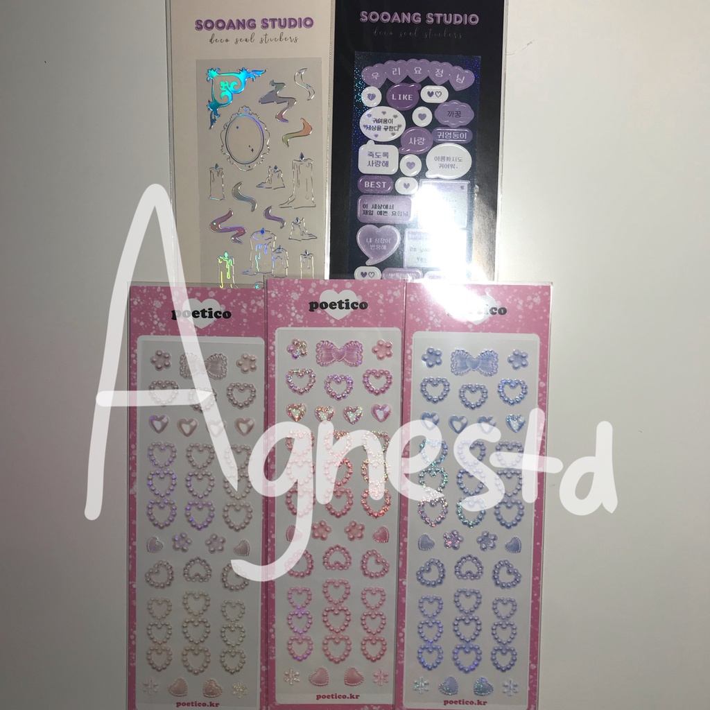

poetico and sooang korean sticker