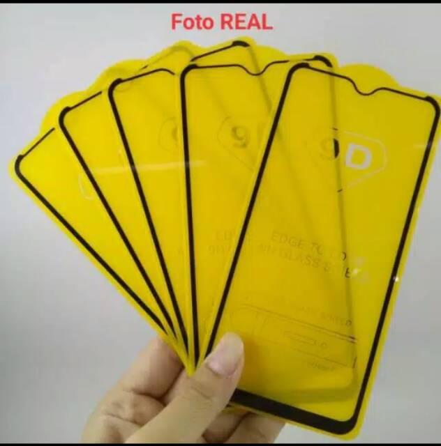 Antigores Vivo Y81 Layar 6.2 Tempered Glass kaca full lem 5D 9D Screen protector High quality