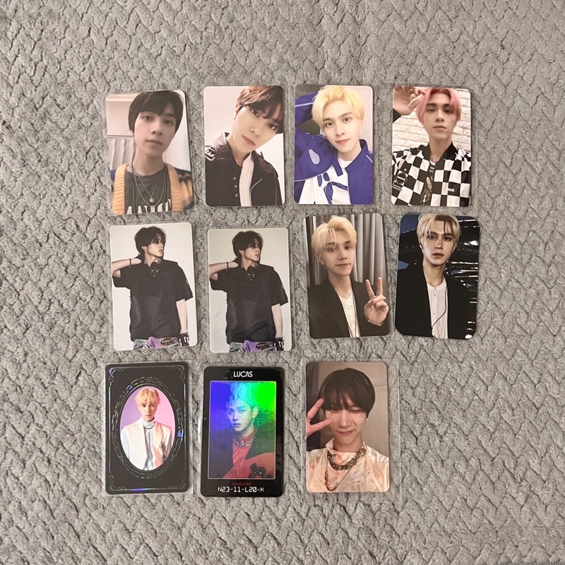 nct wayv hendery ten lucas photocard postcard