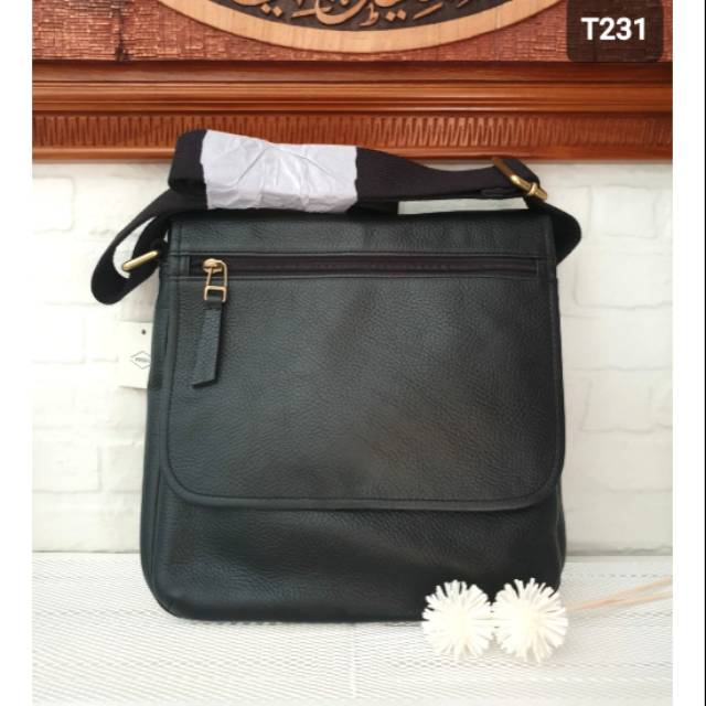 fossil trey city bag