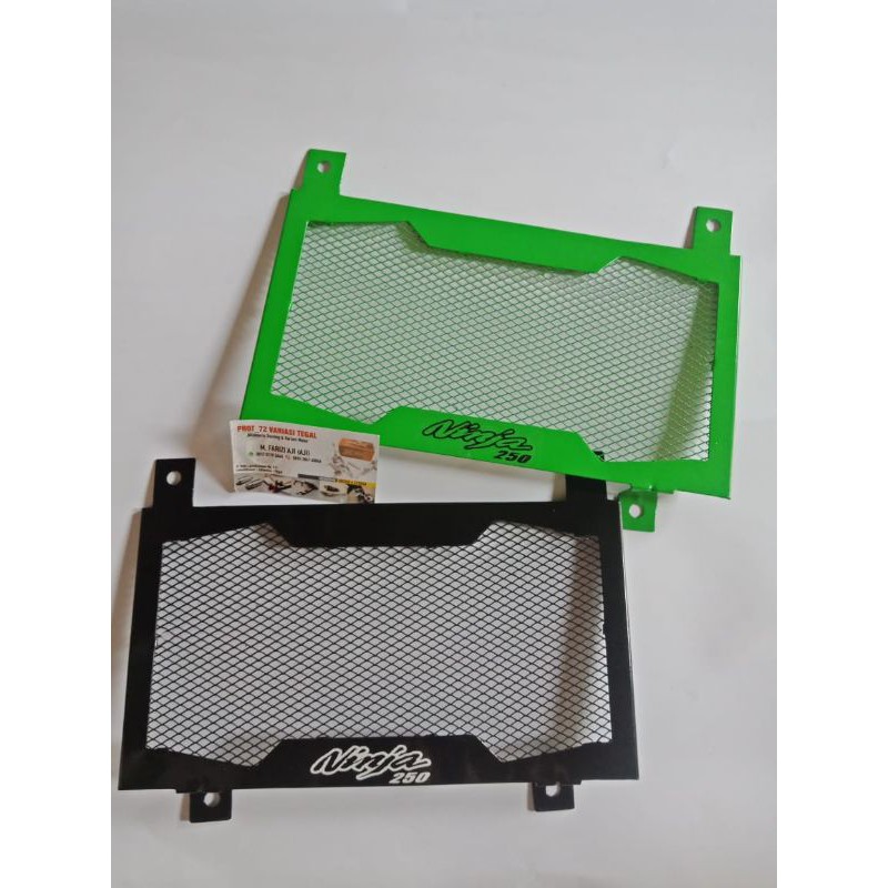 COVER RADIATOR NINJA 250 FI OLD PENGAMAN RADIATOR NINJA250FI NEW PENGAMAN RADIATOR KAWASAKI NINJA 25