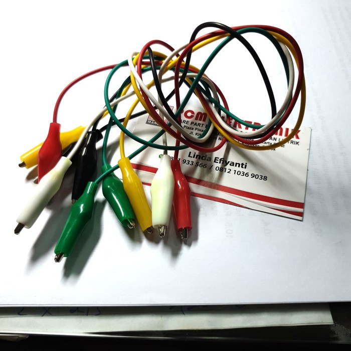 Capit buaya kecil plus kabel 1pAck