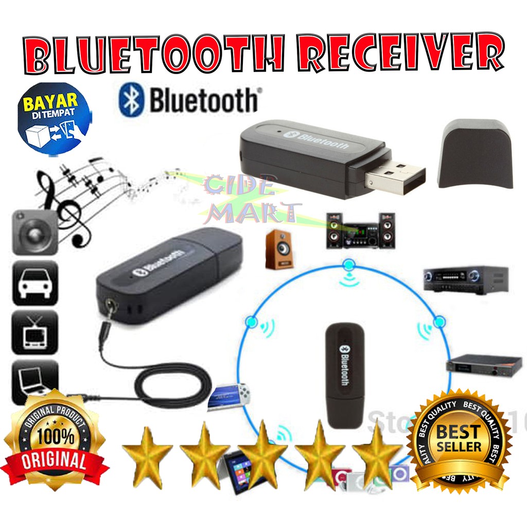 [ORIGINAL] BLUETOOTH RECEIVER BT-360 / RECEIVER BLUETOOTH BT-163 / BLUETOOTH RECEIVER BT163