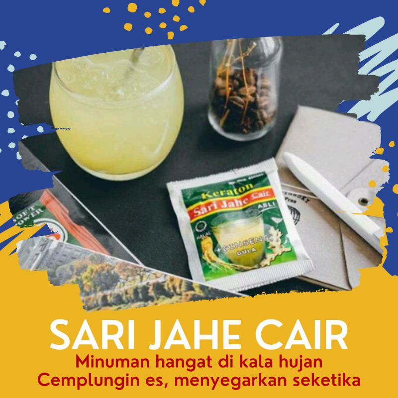 

SARI JAHE KERATON MINUMAN HANGAT HERBAL BAIK UNTUK IMUN TUBUH