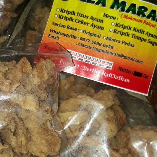 

Keripik Kulit ayam crispy