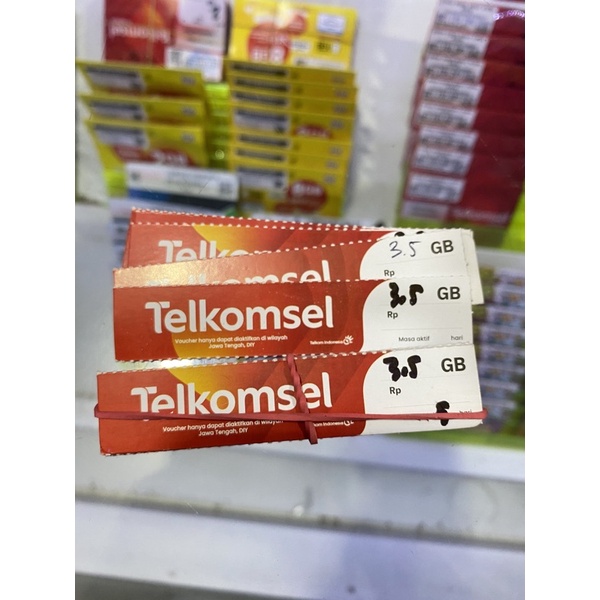 VOUCHER TELKOMSEL 3,5GB 7HARI