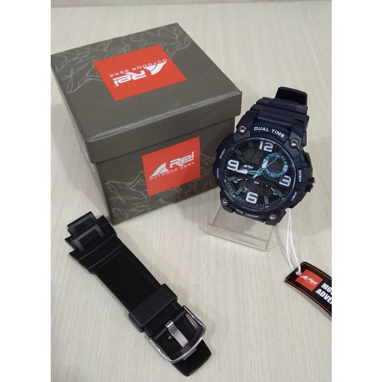 Jam Tangan A Rei Dual Time Azura R14W2420