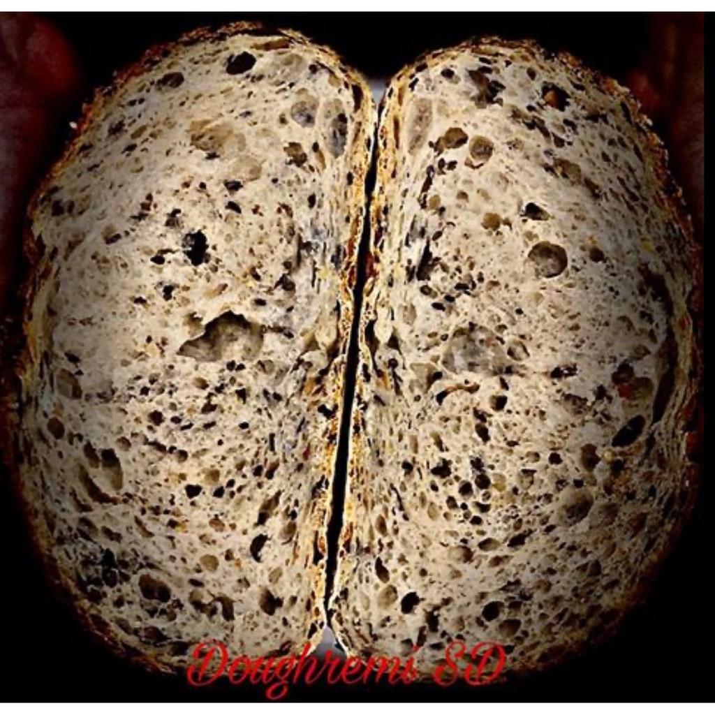 

Multiseeds sourdough bread