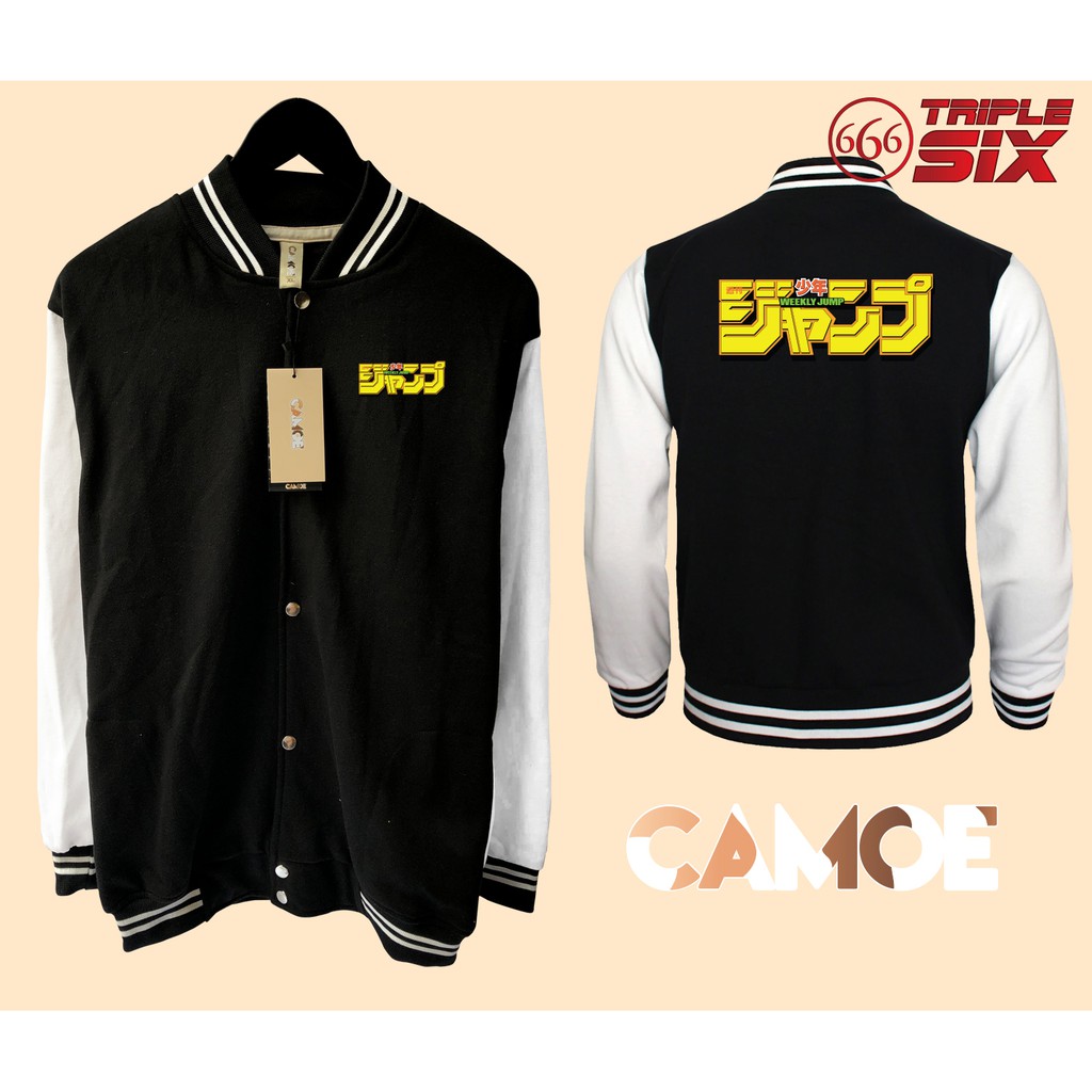 Jaket Varsity Baseball Anime Manga Shonen Jump Weekly