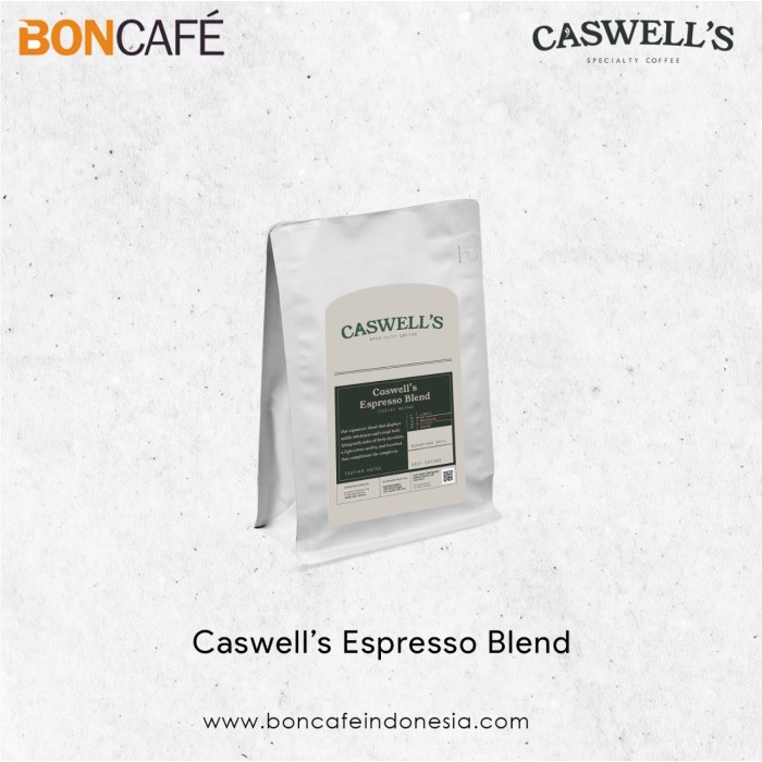 

Caswells Espresso Blend 250 gram / House Blend Coffee / Kopi / Arabica