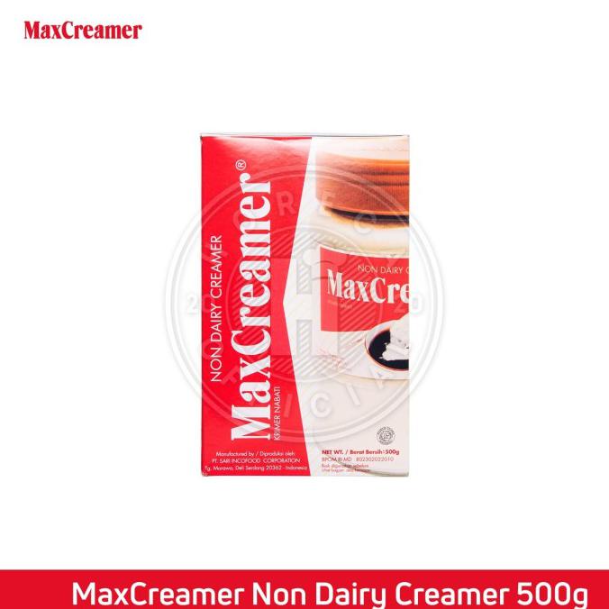

[[BISA COD]] MAX CREAMER 500GR / MAXCREAMER KRIMER BUBUK 500 GRAM HEMAT Kode 860