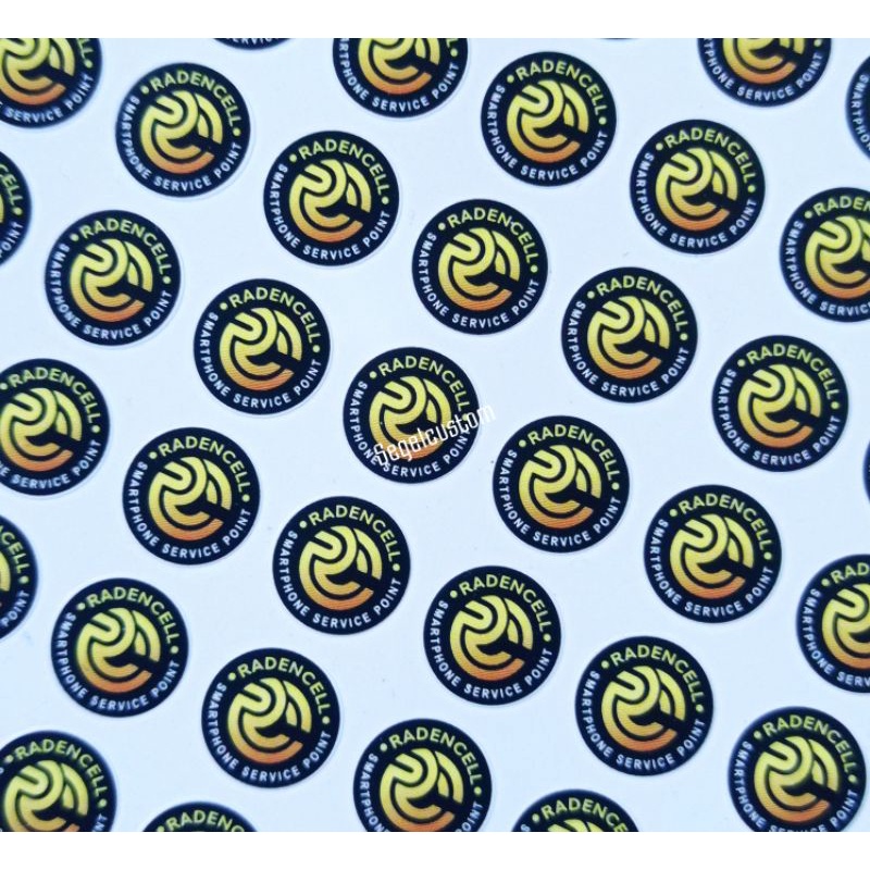 

Stiker Pecah telur Custom