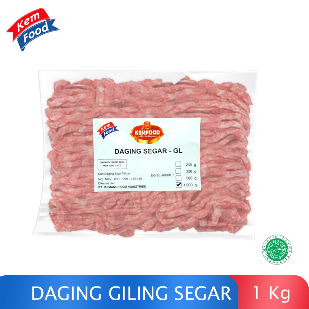 

Kemfood Daging Sapi Giling 80% - 1kg