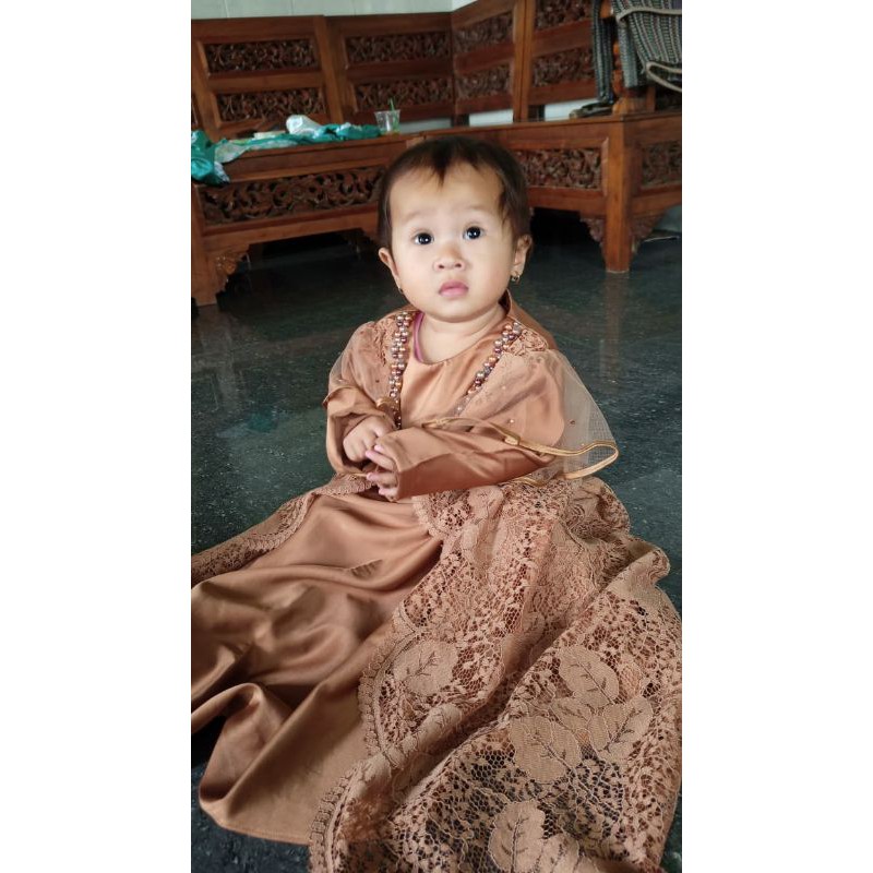 Harmony Dress anak by Alfizahrahijab