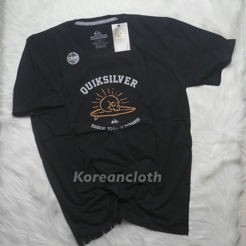 KAOS DISTRO BANDUNG QUICKSILVER RADICAL PRIA REMAJA DEWASA