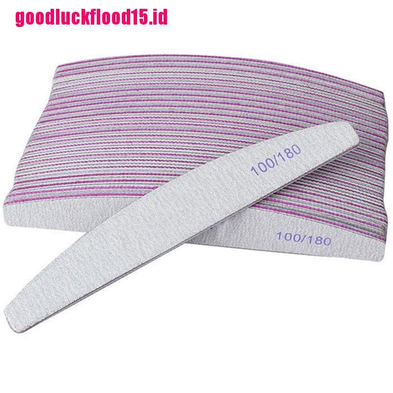 {LUCKID}1/5PCS Nail Art Sanding Files Buffer Block Manicure Pedicure Tools UV Gel