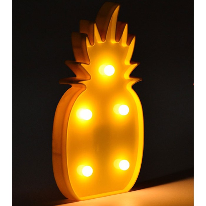 Lampu Dekorasi Marquee Light LED Model Nanas