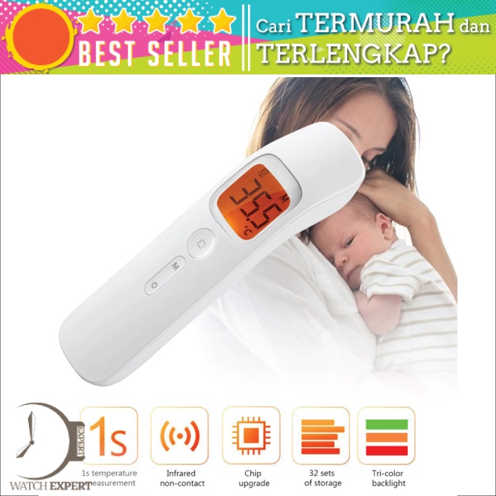 Bisa COD Alat Pengukur Suhu Thermometer Non-Contact Temperature Infrared Electronic - CATAL KF-32