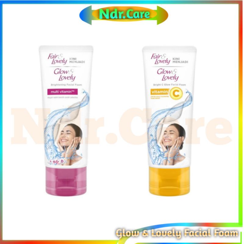 Fair &amp; Lovely Facial foam 100gr (Glow &amp; Lovely)