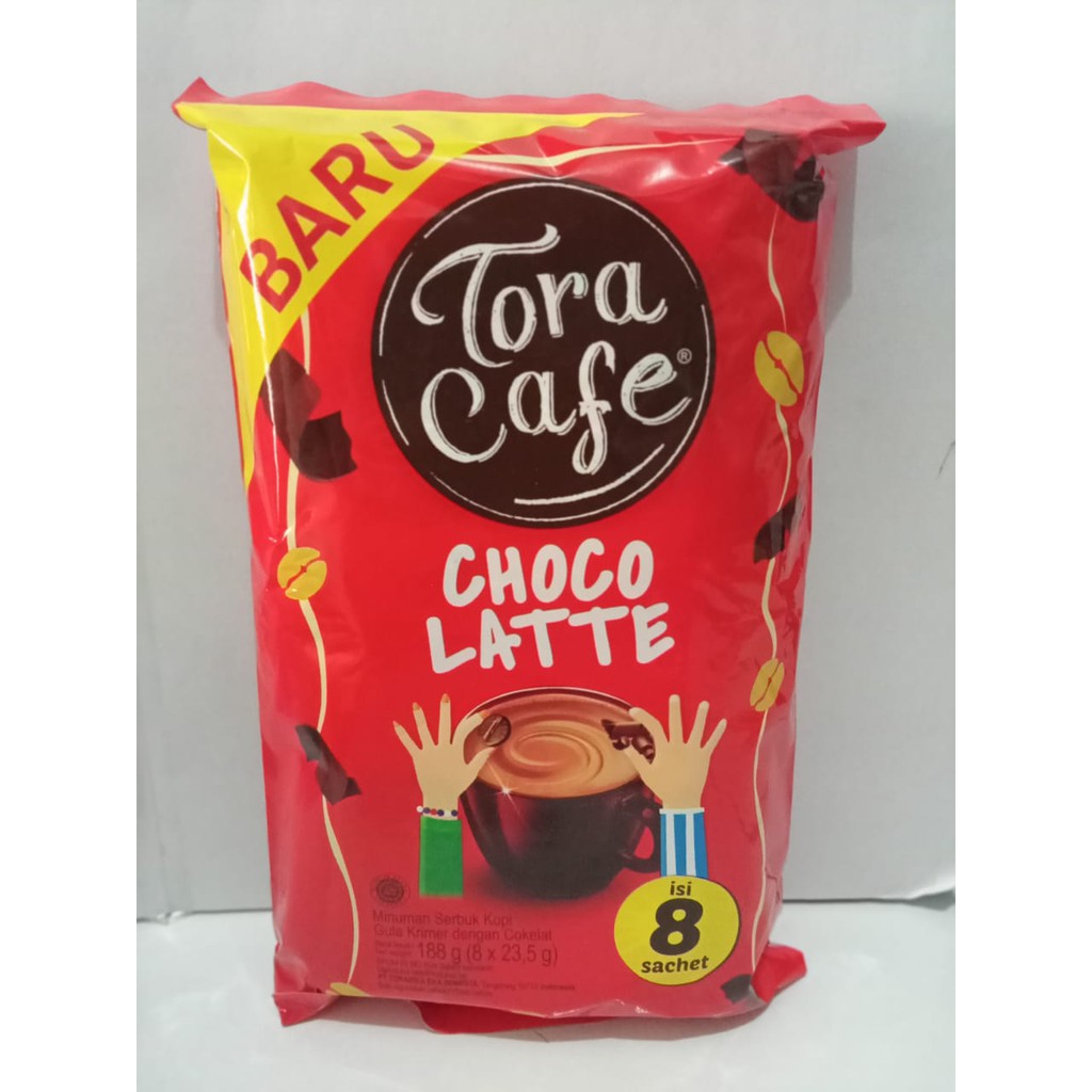 

TORA CAFE CHOCO LATTE 188GR (8 SACHET @23,5GR)