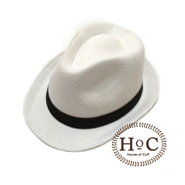 House of Cuff TOPI FEDORA PANAMA HAT JAZZ KOBOY HAT TOPI PANTAI LAKEN BANYAK WARNA