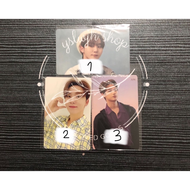 ‼️BACA DESKRIPSI‼️ PC PHOTOCARD FALLIN FLOWER FLFL CARAT VERSION CARVER SEUNGKWAN HMV BLUE PINK JUN