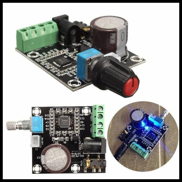 Kit Pam8610 Pam 8610 Stereo Amplifier Class D 2X15Watt 12Volt Dc