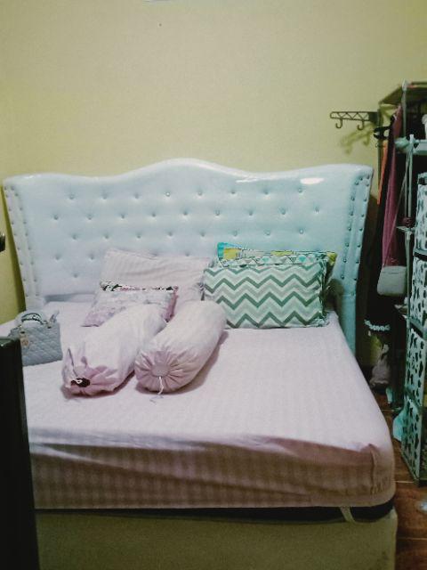 Matras Protector / Cover Pelindung Spring Bed Uk King/queen