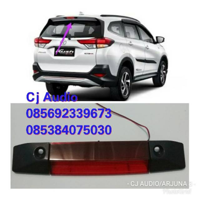 LAMPU SPOILER RUSH /TERIOS terbaru 2018 2019