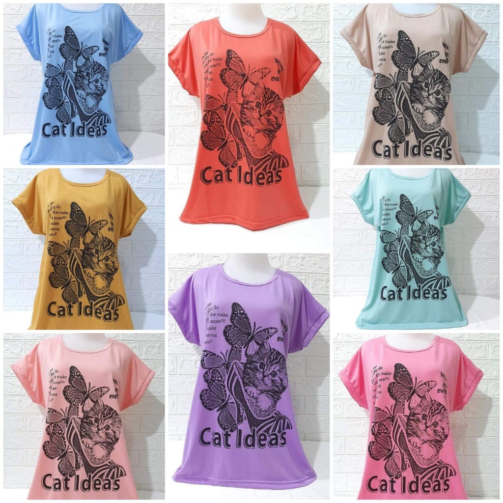 KAOS BIG SIZE CEWEK FULL PRINT | KAOS JUMBO MURAH MERIAH | ATASAN CEWEK XXL | BAJU JUMBO XXL CEWEK