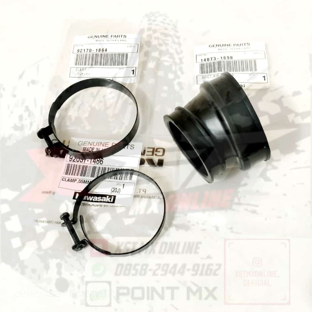 karet karbu ninja rr paketan klem