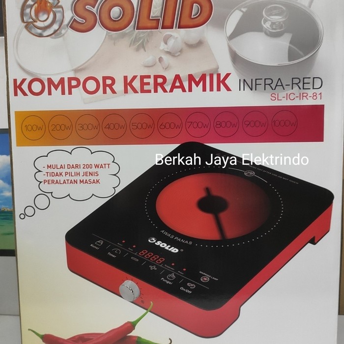 SOLID SL IC IR81 - Kompor Keramic Infrared