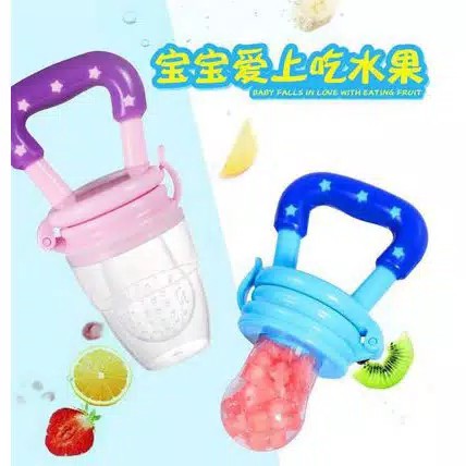 EMPENG SILIKON DOT BUAH BAYI - BABY FRUIT AND FOOD FEEDER SILICON SUPER LEMBUT-2