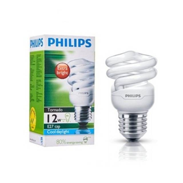 LAMPU PHILIPS TORNADO 12W 12 WATT