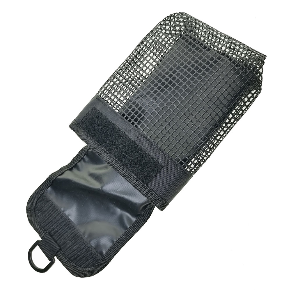 ℗✱☢Hitam Scuba Diving Smb Safety Marker Pelampung Mesh Saku Ringan Finger Reel Pemegang Tas - AliExp