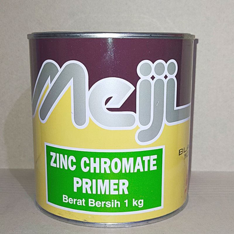 Jual Meiji Zinc Chromate Primer Cat Dasar Utk Besi 1kg Indonesia