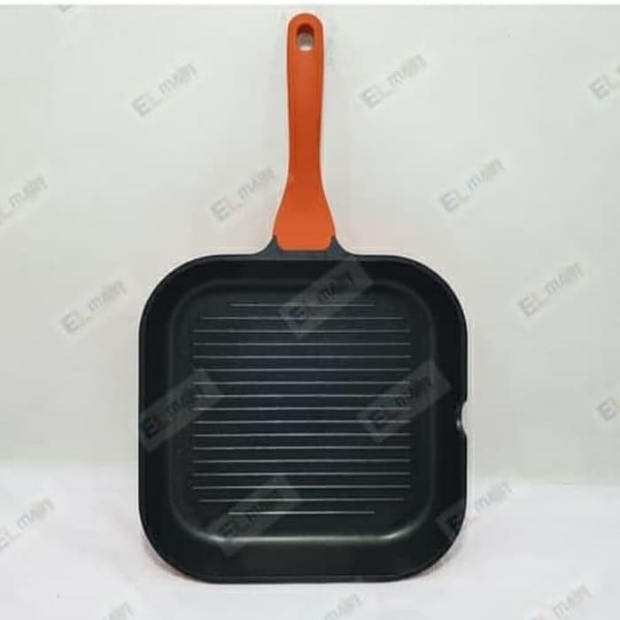 FINCOOK super grill pan 28cm DCGP2804TF wajan anti lengket induksi