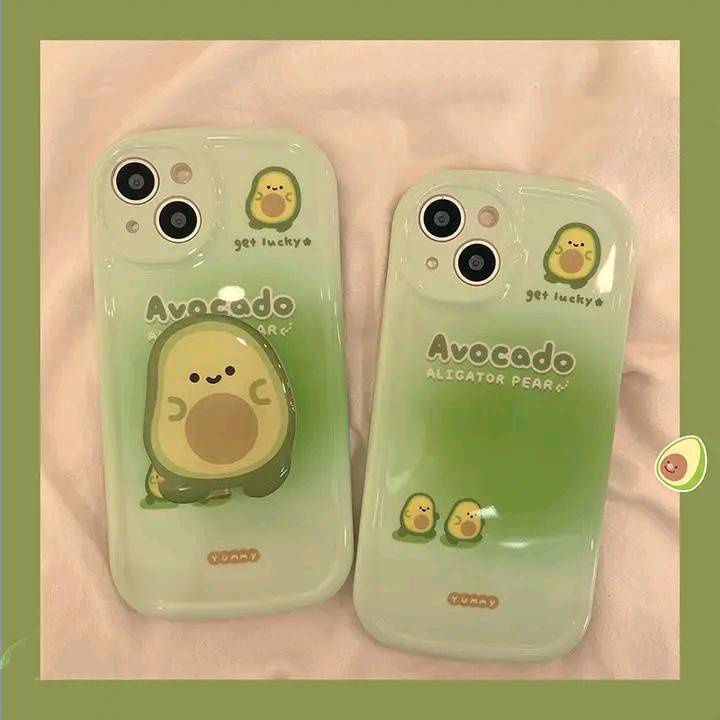 Soft Case Hp Gambar Alpukat Untuk iPhone 12 / 13 / 11promax / X / Xs Max / Xr hqqp