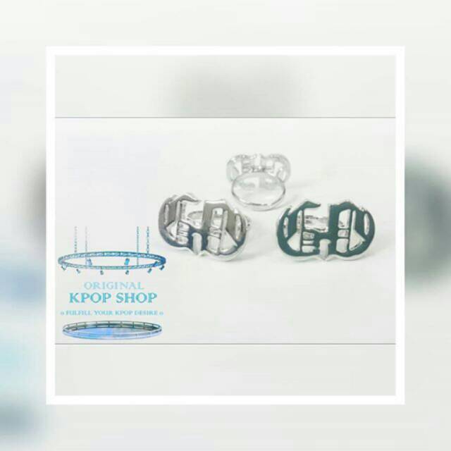 CINCIN BIGBANG GDRAGON LOGO RING IMPORT