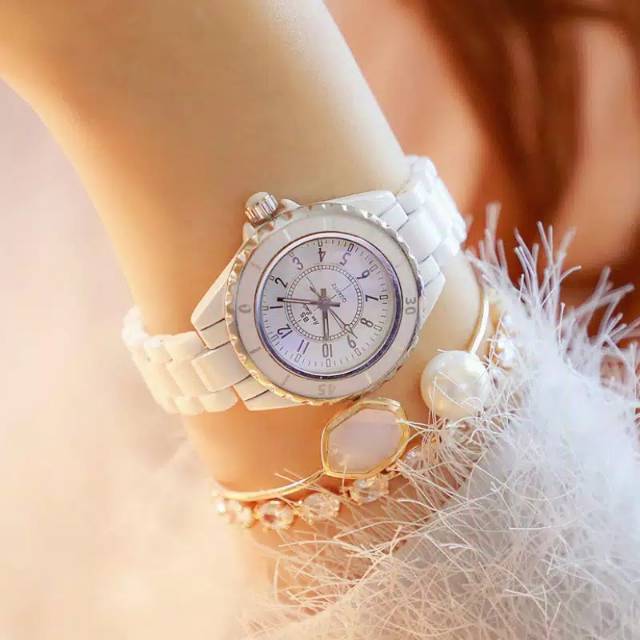 Jam tangan tali keramik