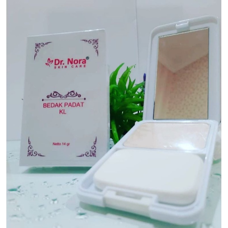 bedak padat dr. Nora aurellskincare