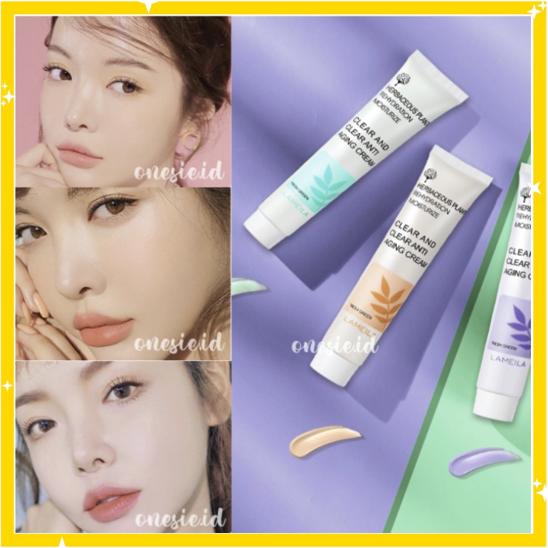 LAMEILA Nude Cream BB Krim Concealer CC Cream Wajah Clear LA099 3001