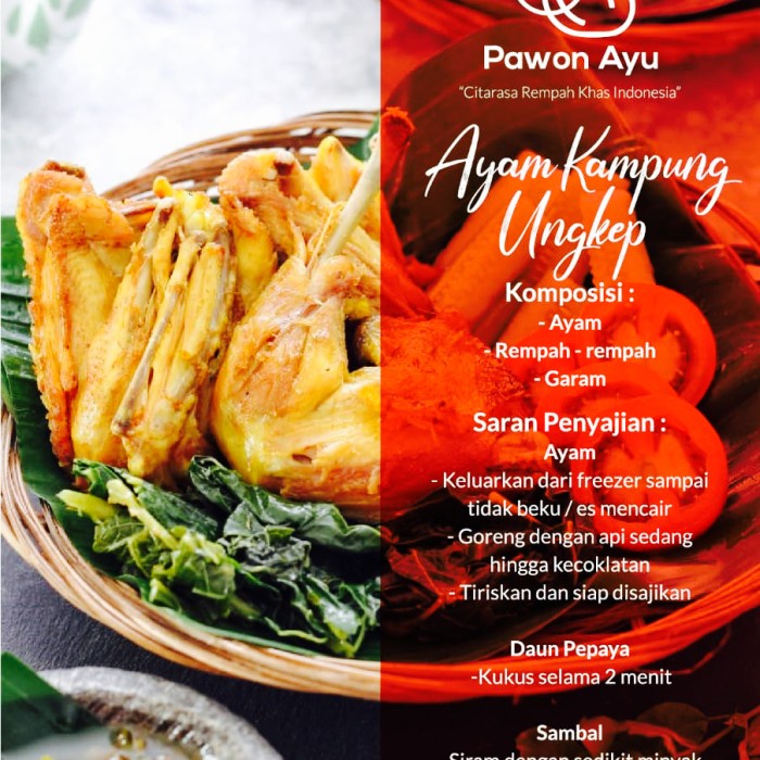 

✨COD✨ Ayam Kampung Ungkep frozen (Pawon Ayu) 1 Ekor