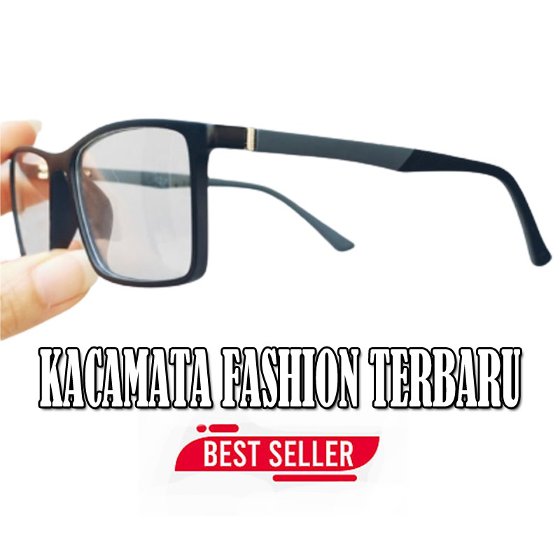 Kacamata Fashion Pria Wanita Frame Ringan Fashion Korean Style Terbaru Kaca mata Gaya