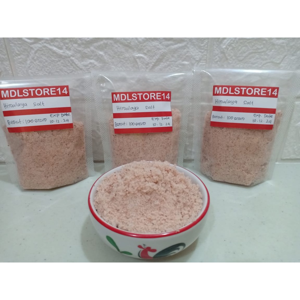 

Garam Himalaya (Himalayan Salt) Kemasan 100 Gram
