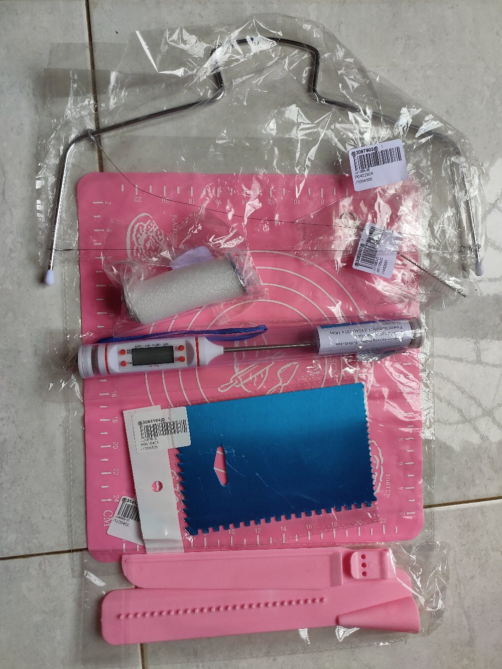 Sikat Pembersih Tabung Botol Bahan Nilon Dan Kuningan Stainless Steel Untuk Alat Baking Dapur