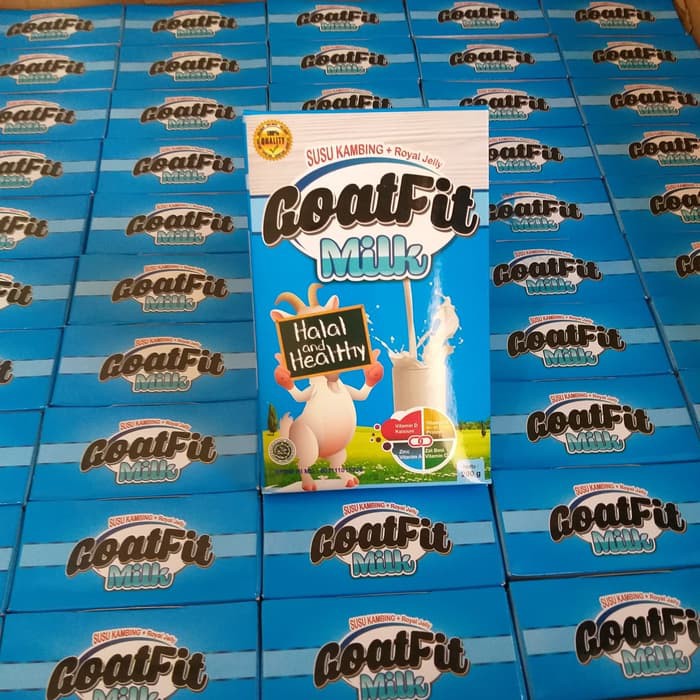 

HDBest_Store GOATFIT SUSU KAMBING ETAWA MILK PLUS ROYAL JELLY ORIGINAL