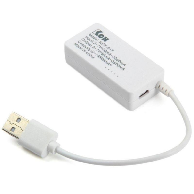 Kabel USB Tester Voltase &amp; Ampere Power Bank