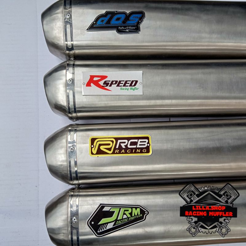 silincer knalpot dos rspeed rcb jrm kapsul